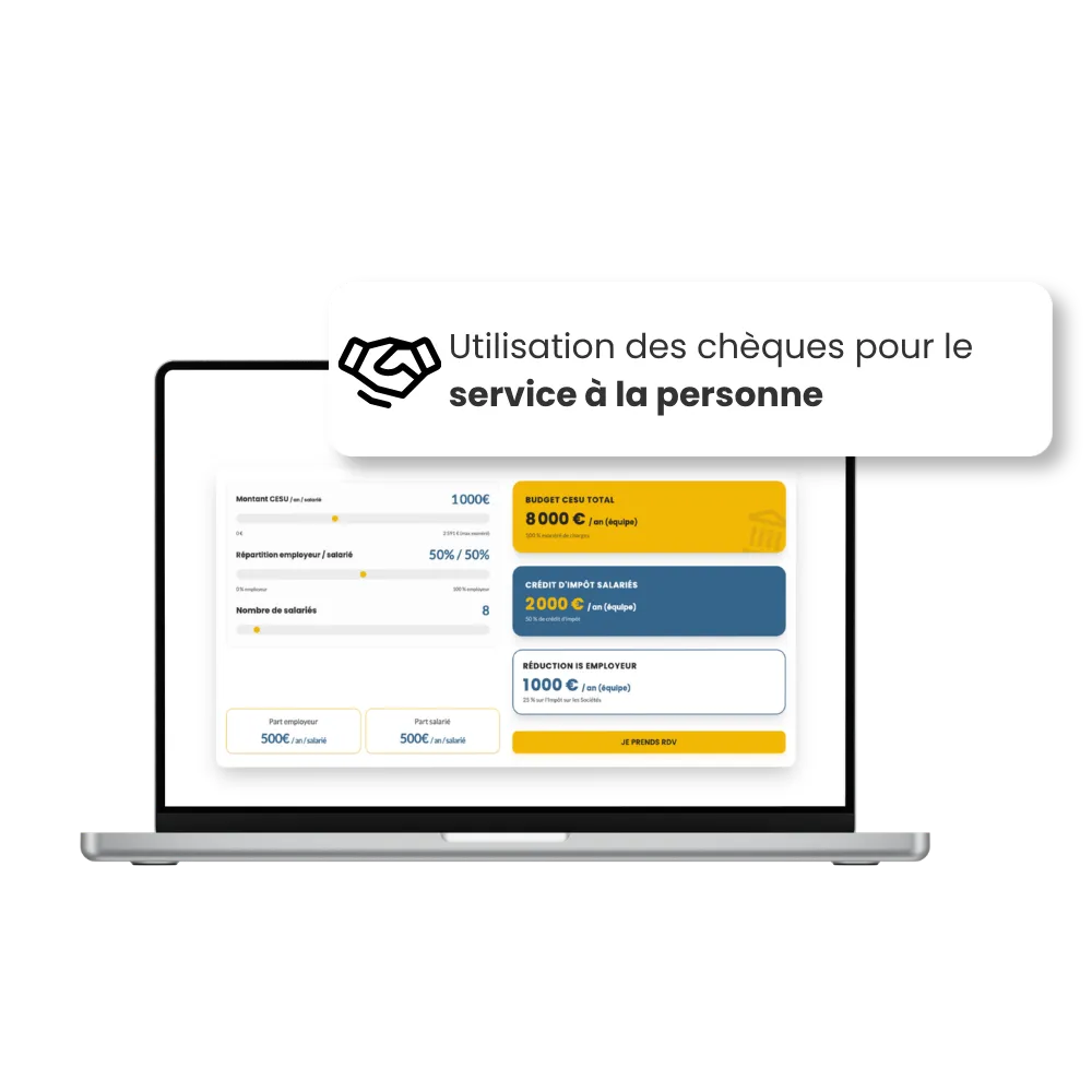 Réception et distribution des chèques CESU aux salariés